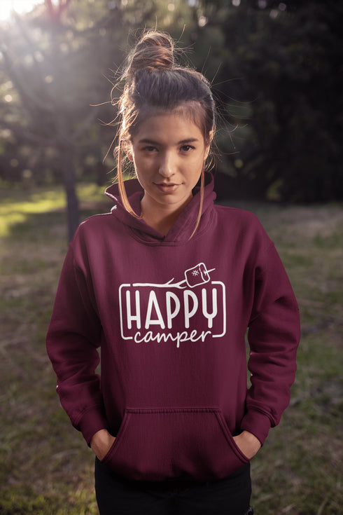 C & Win Sports Camping Hoodie Maroon / S - C & Win Sports